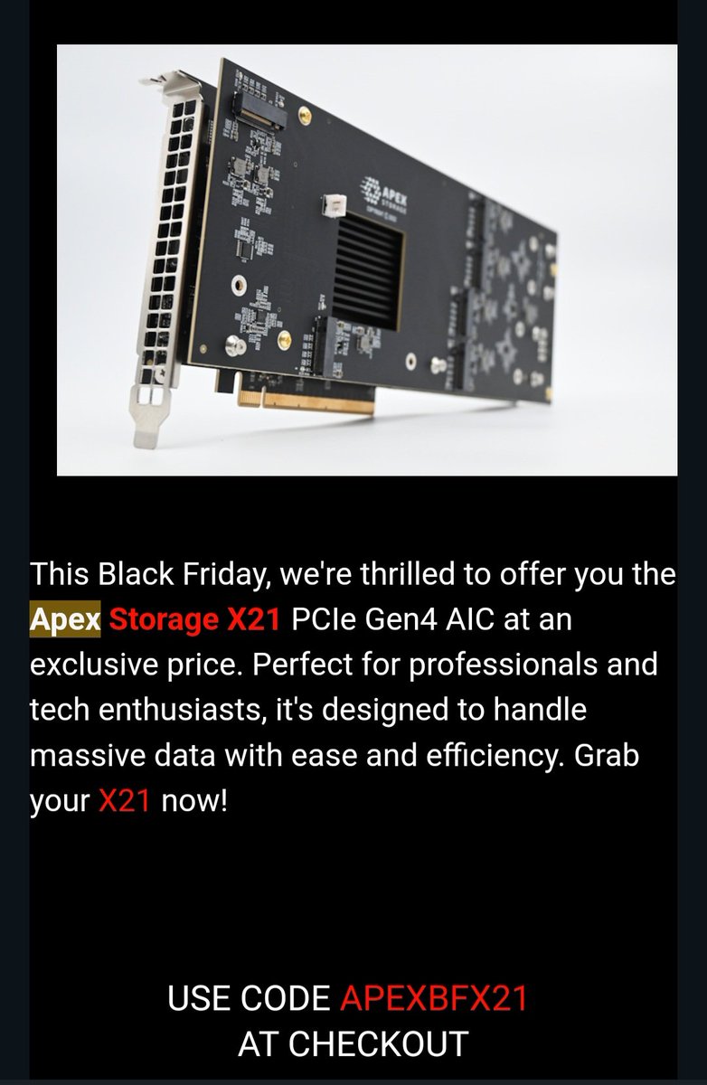 ApexStorage tweet media