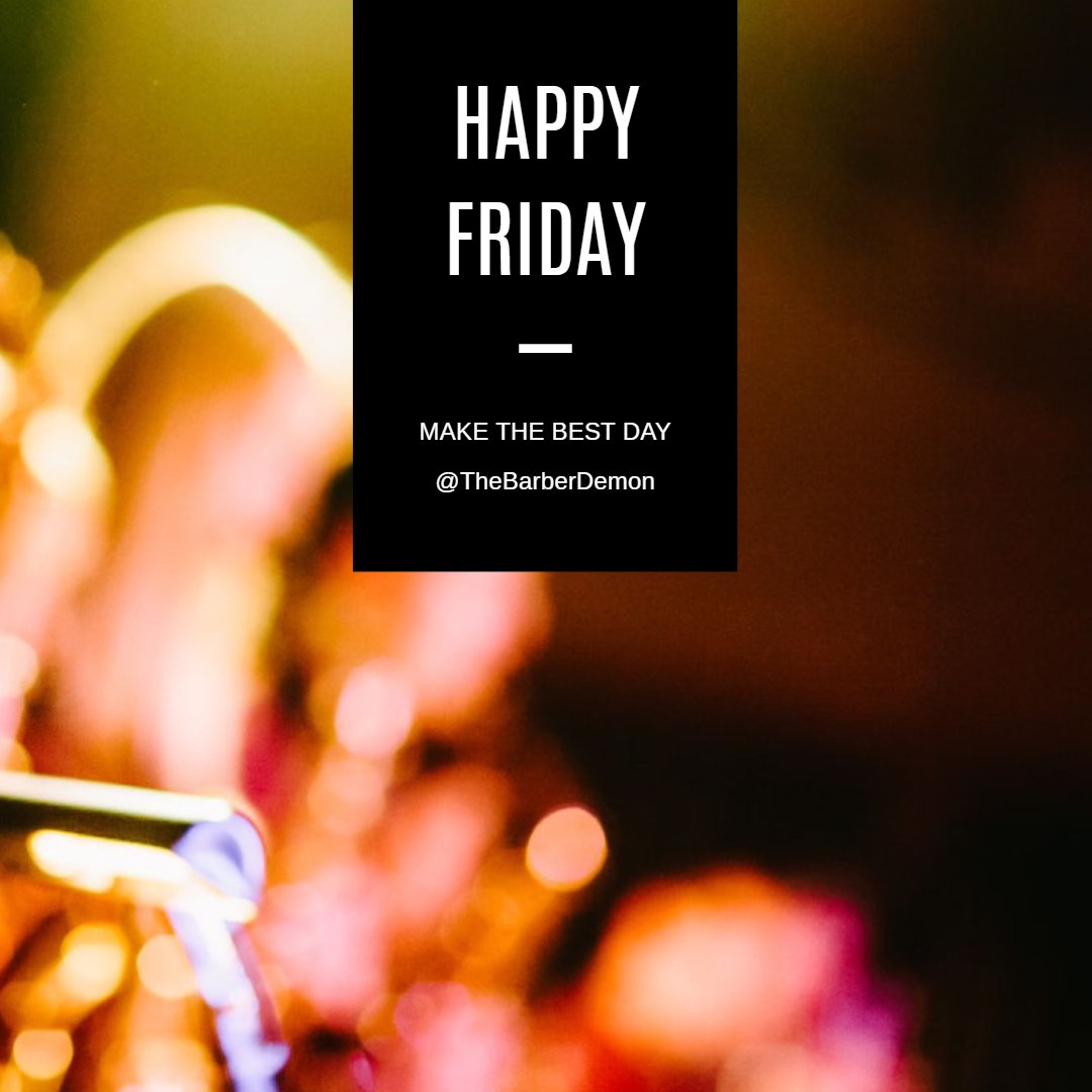 TheBarberDemon's tweet photo. Gm fam ☕️

I wish you a sensational Friday, a successful black  Friday and much joy in what you do. https://t.co/5kdGo9zo7G