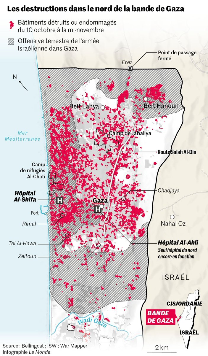 LM_enCartes's tweet photo. Les destructions dans le nord de la bande de Gaza. Près de 60% des habitations endommagées, des infrastructures vitales détruites. @lemondefr
https://t.co/867dEHl1fX https://t.co/cvWsOKwFEO