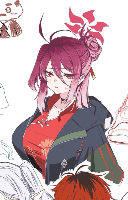 もうぜんぶのせてく絵チャレイジョ#ブルアカ 
