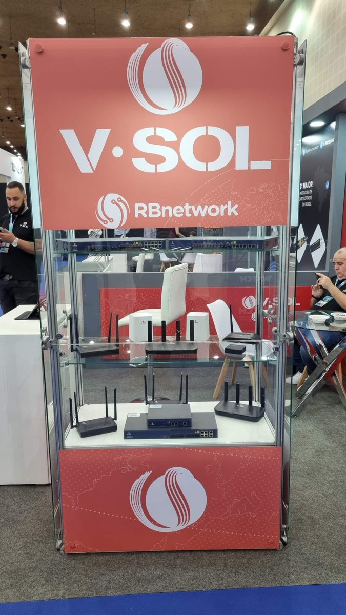 vsolution_fttx's tweet image. From Nov. 23rd to 24th, 2023, we and our Brazil agent participated in ABRINT exhibition. 🤩Great chance to introduce VSOL's new products to the Brazil market and learn market demands!
#VSOL #exhibition #abrint  #fttx
