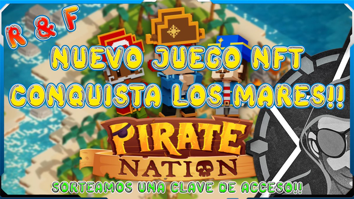 Pakemas87's tweet photo. 🏴‍☠️Pirates Nation🏴‍☠️

Sorteamos 1 acceso gratuitoa #piratesnation!!

 - Participar:
1️⃣Seguir: @Pakemas87, @protocol_nft y @PirateNationNFT
2️⃣ Rt 🔃 Like ♥️
3️⃣ Etiqueta a 3 Amigos.
4️⃣ Comenta en: https://t.co/5Dn598Z7b8

Sorteo despues de 48h en:  https://t.co/JxtJZ3iuTe https://t.co/vGPVkqH1Ch