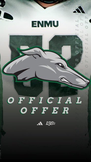 #AGTG Blessed to receive an offer from ENMU! #GoGreyhounds <a href="/CoachKelleyLee/">Kelley Lee</a>