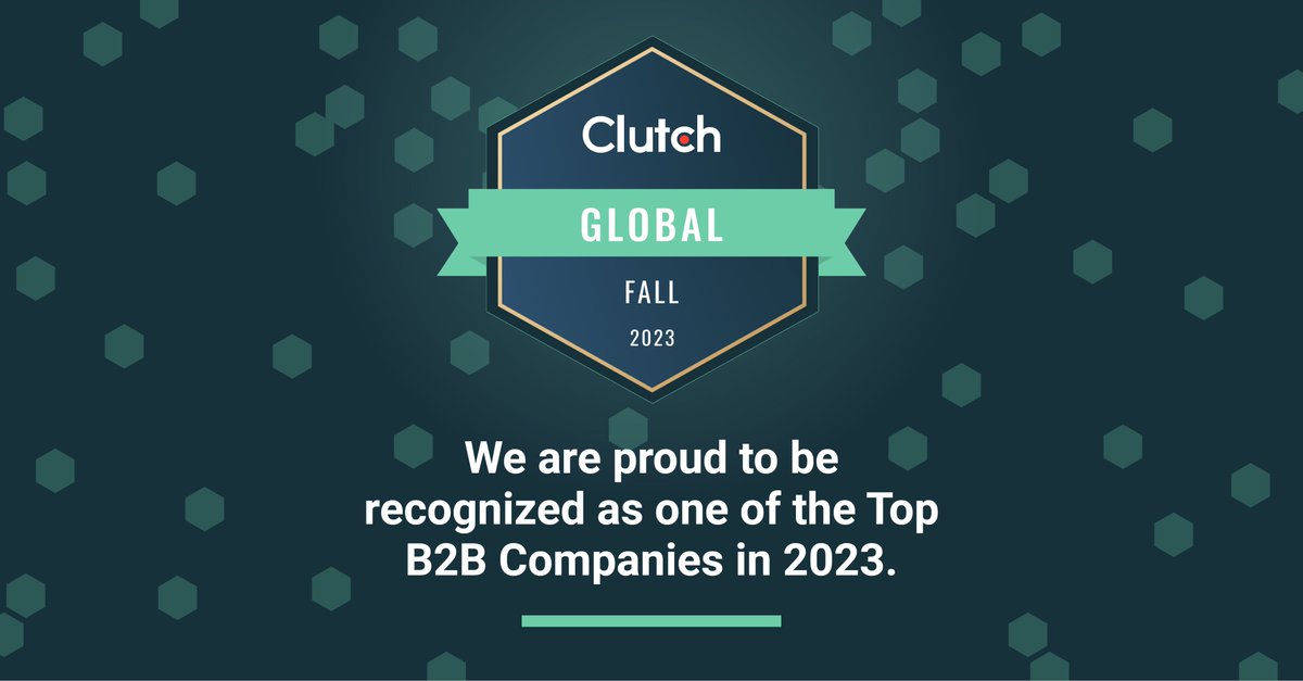 AlbiorixT's tweet image. Clutch has recognized #AlbiorixTechnology  for delivering exceptional services in 2023 and among the top B2B companies in 2023.

clutch.co/profile/albior…

#Albiorix #clutchchampion #clutchglobal #clutch #b2bcompanies