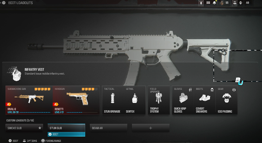 iBuLieVe's tweet photo. *BEST CLASS SETUP FOR COMPETIVE MW3

Quick-Grip Gloves Allow you to Throw Equipment/Trophies Extremely Fast, Covert Sneakers for Dead Silence, and EOD/Tac Mask!! #MW3 https://t.co/LvQrmAII2y