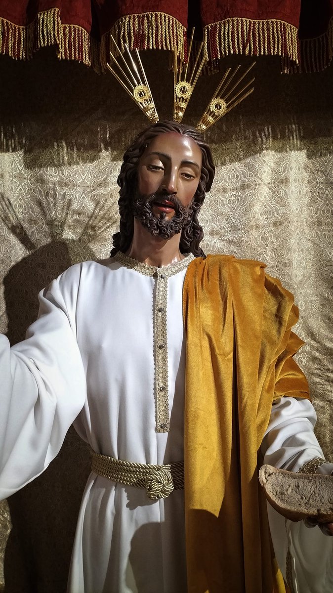 Jesús del Amor ya se encuentra entronizado y preparado en su altar de culto para la solemnidad de Cristo Rey instalado en la Parroquia San José Mérida