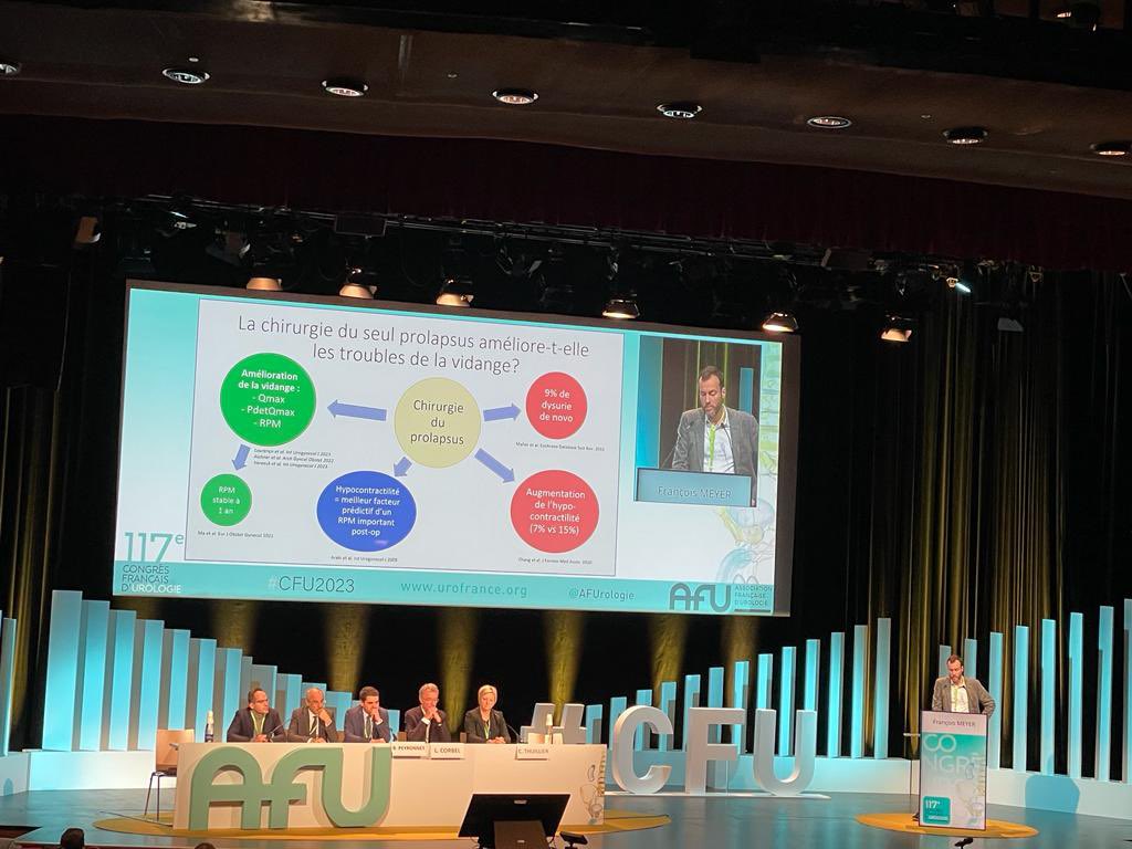 thuillier caroline (@thuilliercarol3) on Twitter photo Brillante table ronde sur les traitements de l’incontinence ET l’obstruction : opérer en 1 ou 2 temps? dans les chirurgies de prolapsus 👏🏻F Meyer, chez l’homme👏🏻<a href="/fx_madec/">François-Xavier Madec</a>, pour👩🏼🔧 IUE 👏🏻F Hermieu, <a href="/BPeyronnet/">Benoît Peyronnet</a> #AFU #CFU23 #CUROPF Replay to see ABSOLUTELY to improve our practice ⭐️ Brillante table ronde sur les traitements de l’incontinence ET l’obstruction : opérer en 1 ou 2 temps? dans les chirurgies de prolapsus 👏🏻F Meyer, chez l’homme👏🏻<a href="/fx_madec/">François-Xavier Madec</a>, pour👩🏼🔧 IUE 👏🏻F Hermieu, <a href="/BPeyronnet/">Benoît Peyronnet</a> #AFU #CFU23 #CUROPF Replay to see ABSOLUTELY to improve our practice ⭐️