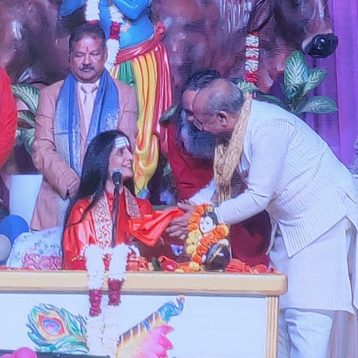 SharwanKumarBjp's tweet photo. पंचकुला में दिव्या जागृति संस्थान द्वारा आयोजित श्रीमद भागवत कथा कार्यक्रम में बतौर मुख्य अतिथि शिरकत की व कथा को सुनने का सौभाग्य मिला। https://t.co/a1ZcQbmMmA