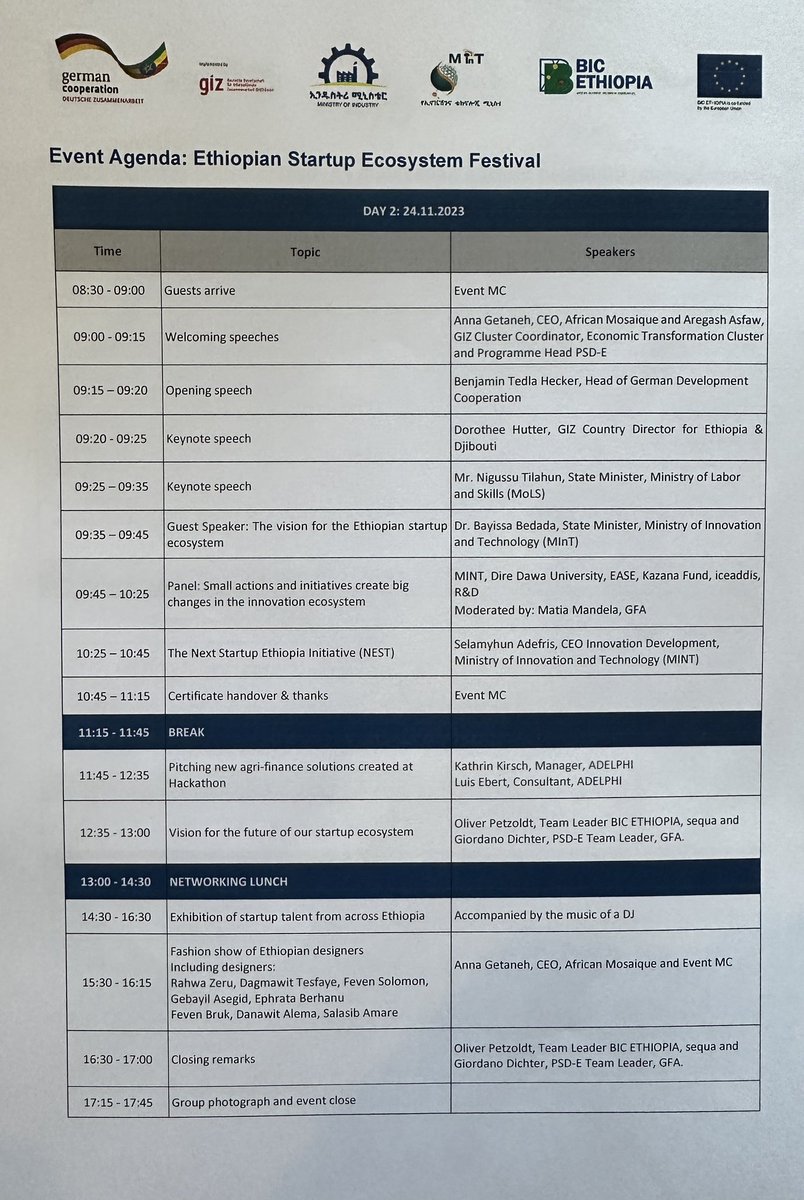 Anna Gethaneh, our amazing host provides a warm welcoming at <a href="/Afric_mosaique/">African Mosaique</a> for all guest of the Ethiopian Startup Ecosystem Festival
organised by PSD-E <a href="/giz_gmbh/">GIZ</a> and <a href="/BicEthiopia/">BIC ETHIOPIA</a> <a href="/EUinEthiopia/">EU in Ethiopia / የአውሮፓ ህብረት በኢትዮጵያ</a>