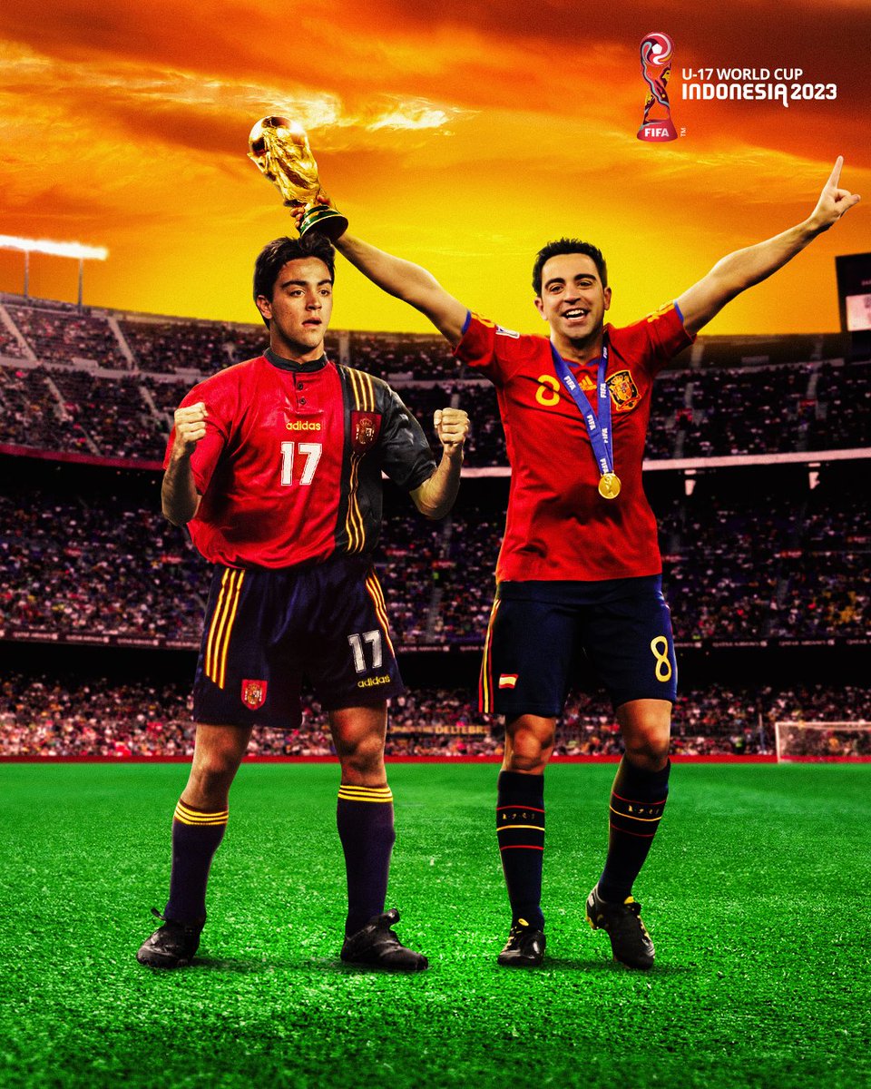 FIFAWorldCup's tweet photo. Iconic 🇪🇸🏆

#U17WC | #FIFAWorldCup https://t.co/dYcjyEf1pY