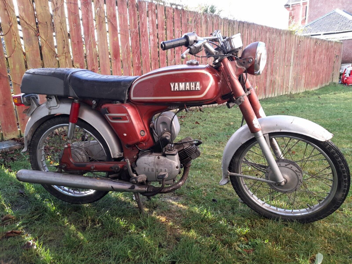 BarnFindsUK's tweet photo. Ad: Yamaha YB50 - ride or restore
On eBay here -->> https://t.co/YT49Y6uZ3P
#YamahaYB50 #RideOrRestore #MotorcycleLovers #ClassicBike #RetroRide #BikeRestoration #YamahaFans https://t.co/TpBOazkc4H