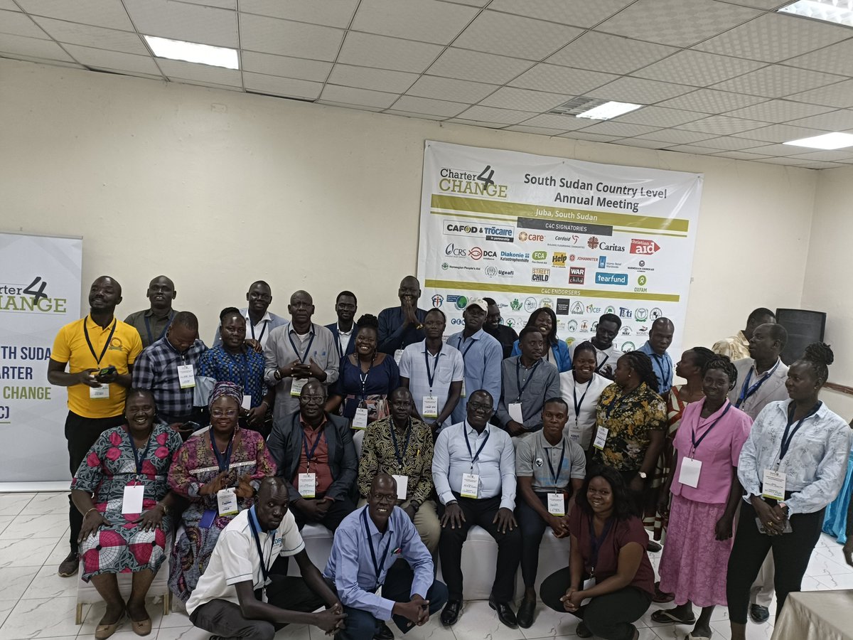 What a wonderful day at yesterday's annual meeting hearing the thoughts of signatories and endorsers on how we can work together to achieve #localisation in South Sudan! Thanks to all who participated!
<a href="/Charter4Change/">Charter4Change</a> #localleadership #humanitarian #systemchange #localvoices