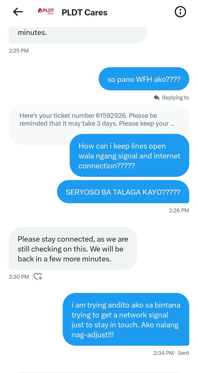 zaipan's tweet image. i am trying andito ako sa bintana trying to get a network signal just to stay in touch. Ako nalang nag-adjust!!! @PLDT_Cares @PLDTHome #TrendingNow #TelecomIssues