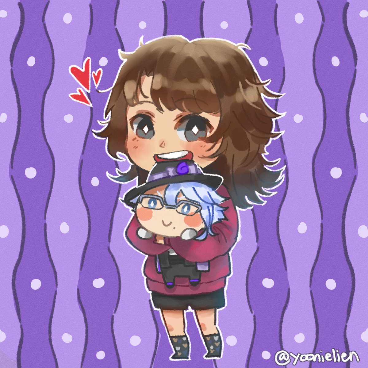 yoonielien's tweet photo. I finally found some time and motivation!! It's me and my Azul nesoberi against the world #twistedwonderland https://t.co/MrnqnCwu0r
