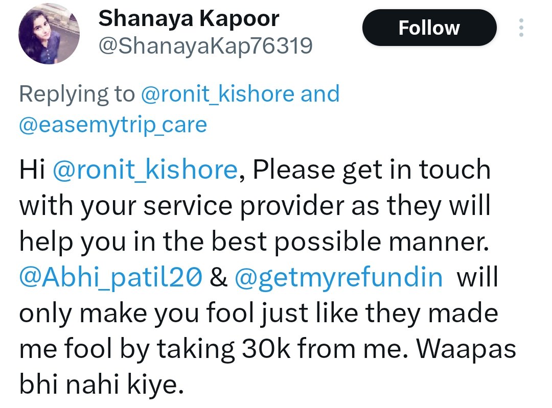 getmyrefundin's tweet photo. Account created in Nov 2023.

2600 tweets in a month, full of lies &amp; misinformation targetting us.

When asked to share the receipt of payment made, they disappear &amp; come up with new fake accounts, mostly with names of innocent girls.

@elonmusk @x @GoI_MeitY
@AshwiniVaishnaw https://t.co/2sm4RsqKnG