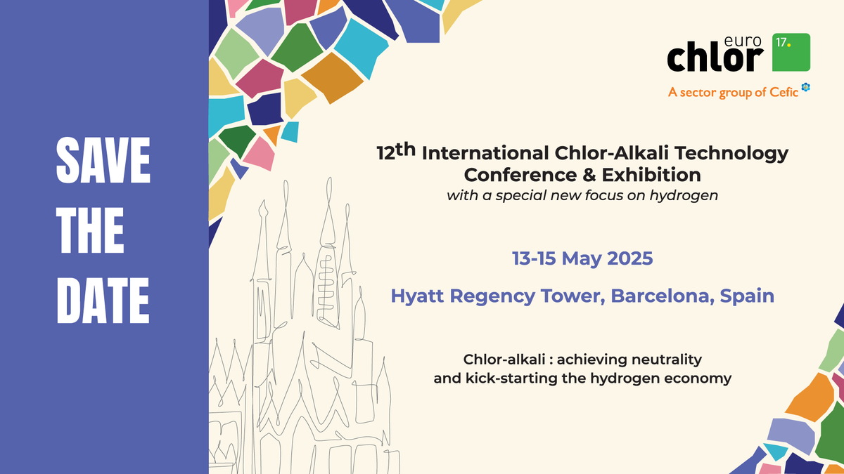 EuroChlor's tweet photo. On this final day of #EUH2Week, save the date for the 12th Euro Chlor Technology conference &amp; Exhibition with a special focus on #hydrogen - https://t.co/4LXBbQDOOl https://t.co/3Pv3yez0b9
