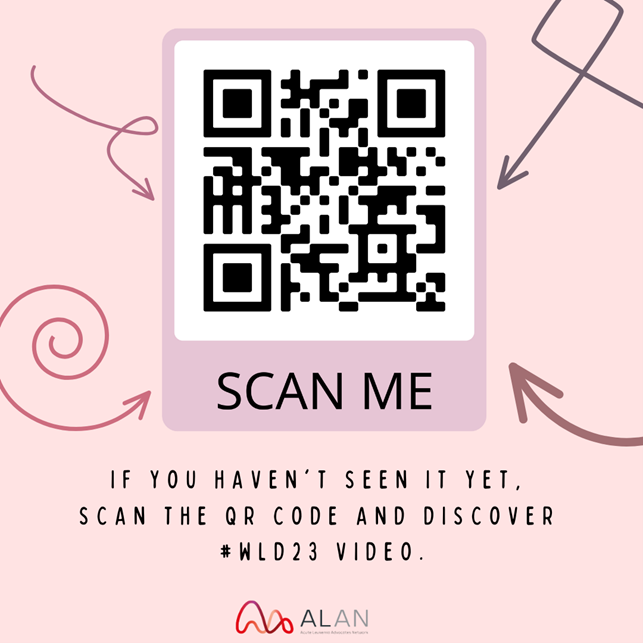 AcuteLeuk's tweet photo. If you haven't seen it yet, scan the QR code and discover #WLD23 video.

#Alan #Motivation #hope #AcuteLeukemia #BeLeukemiaAware #BeAware #takecareofyourself #BeLeukemiaAware #PatientAdvocacy #November #WLD23 #4thofseptember #video #Awareness https://t.co/44GcjPdTWG