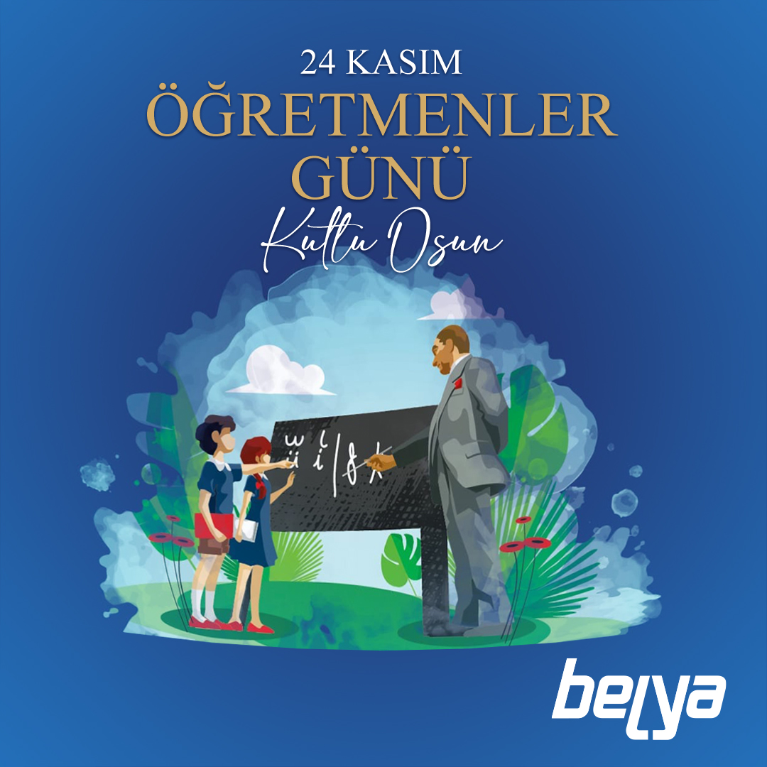 BelyaBilisim's tweet photo. Bilgi tohumları eken, geleceğimizi şekillendiren tüm öğretmenlerimize sevgi ve saygıyla. Öğretmenler Gününüz kutlu olsun!

#BelyaBilişim #ÖğretmenlerGünü https://t.co/1kOYfiSDzl