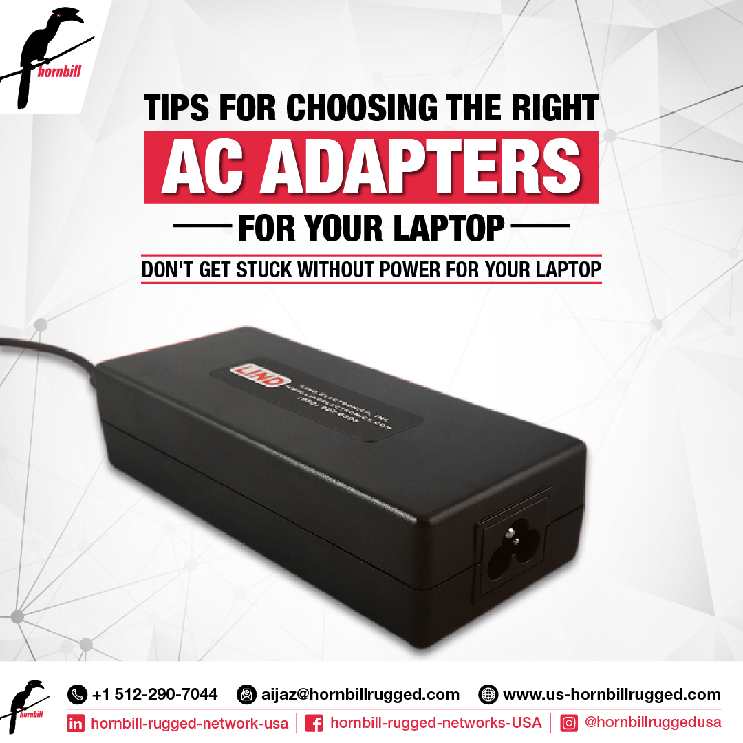 HornbillUSA's tweet image. Choose the right AC adapter for your device by checking the voltage, current, and connector type requirements. Consider the power output and buy from a reputable brand. Read reviews and consider getting a universal adapter for travel. 

#ACAdapter #TechTips #Gadgets #Electronics