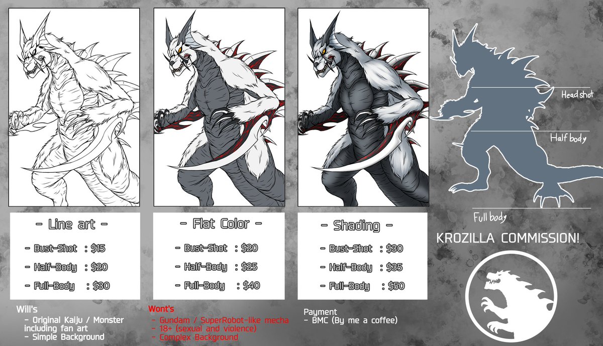 Croczilla Deviantart KROZILLAART / ComsOpen! (@krozilla) / Posts / X