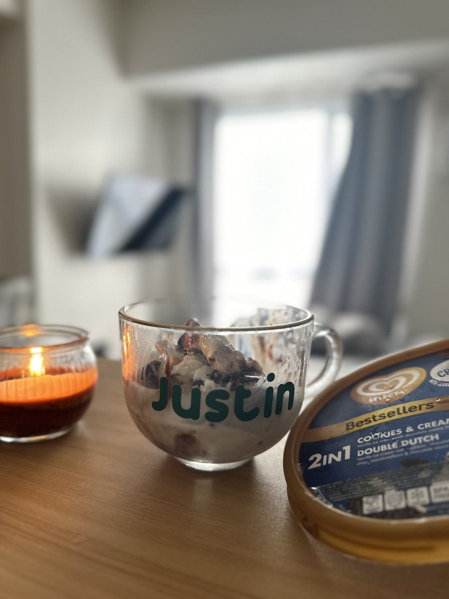 Kain muna ng Selecta Ice Cream with Jah-named mug. Mug designed by <a href="/GugmaCafe/">Gugma Cafe 📦☕ 🌙</a> bili na kayo meron pa ata. May saucer yan na kasama di ko na lang ginamit muna syempre muntanga naman kung ice cream tas may saucer pa haha