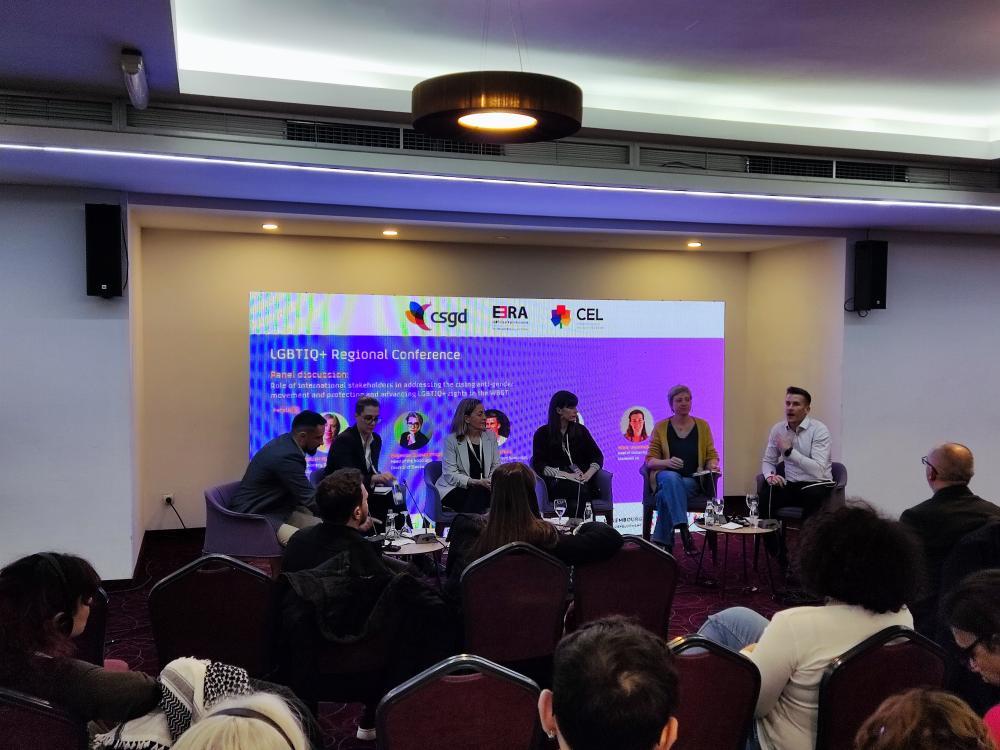 ILGA-Europe (@ilgaeurope) on Twitter photo Our msg from the <a href="/lgbtiera/">ERA - Equal Rights Association</a> conf in Pristina: To counter the anti-gender movement we must continue to advance legal protection of #humanrights of #LGBTI people + build social acceptance + alliances. To continue doing all this, LGBTI organisations in Europe need more funding Our msg from the <a href="/lgbtiera/">ERA - Equal Rights Association</a> conf in Pristina: To counter the anti-gender movement we must continue to advance legal protection of #humanrights of #LGBTI people + build social acceptance + alliances. To continue doing all this, LGBTI organisations in Europe need more funding