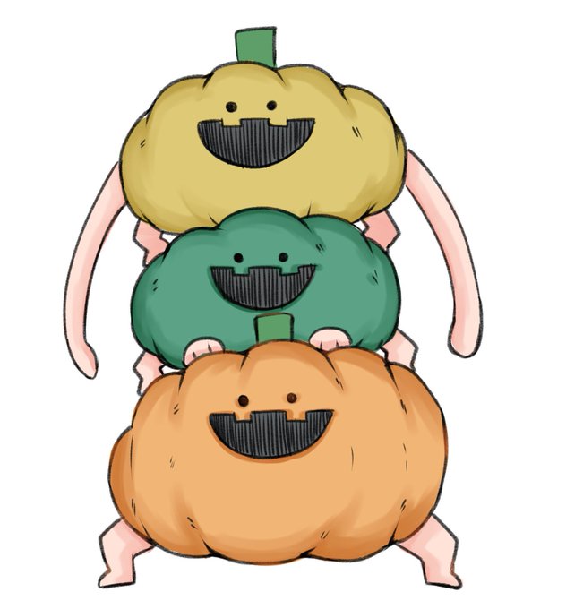 🎃
🎃
🎃
 #これを見た人も何か無言で三人組をあげる 