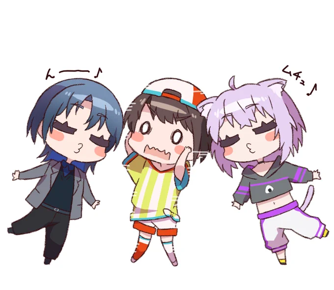 ボーイッシュ対談かと思った?じゃじゃーん!ス虐でした #青ペン #プロテインザスバル #絵かゆ