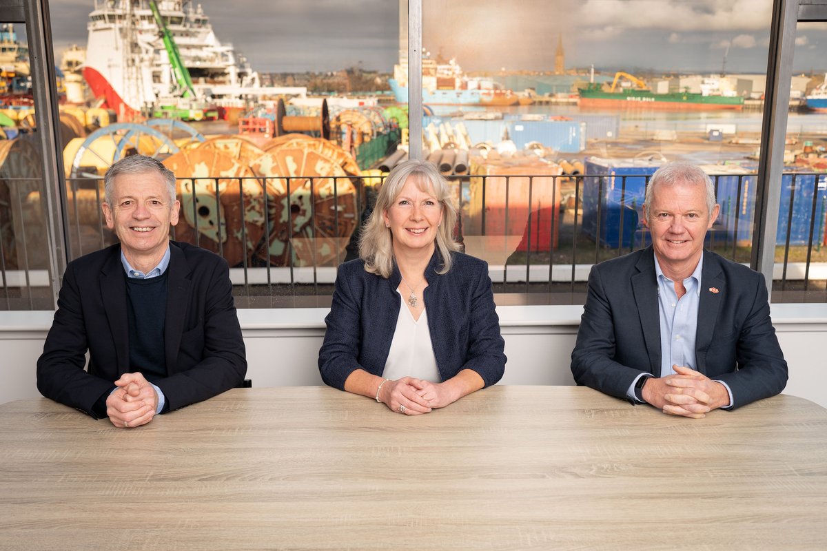 We are thrilled to congratulate Tom Brighton on becoming our new Vice-Chair and welcoming Gill Summers as a new member to our Board of Non-Executive Directors 🎉 Read more about here: pulse.ly/bbq4jt3r99 #montroseport