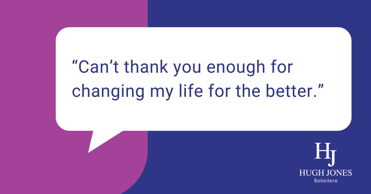 At Hugh Jones Solicitors, we put our clients' best interests at the front and centre of what we do.

❤️ Wonderful feedback for our fantastic #TeamHJS ❤️