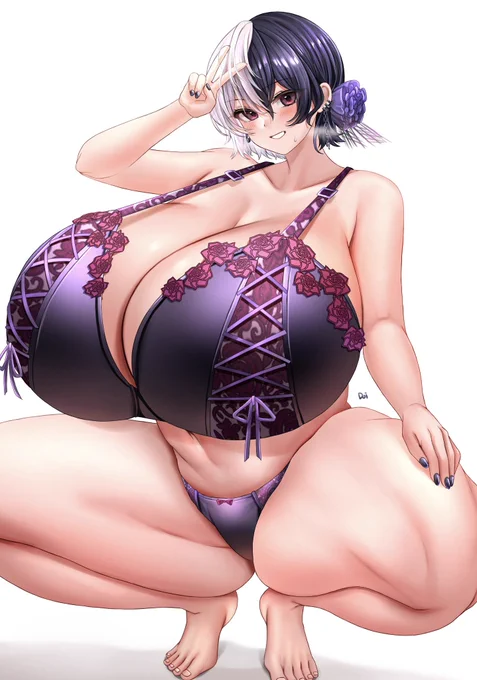 デカ蹲踞(リクエスト)