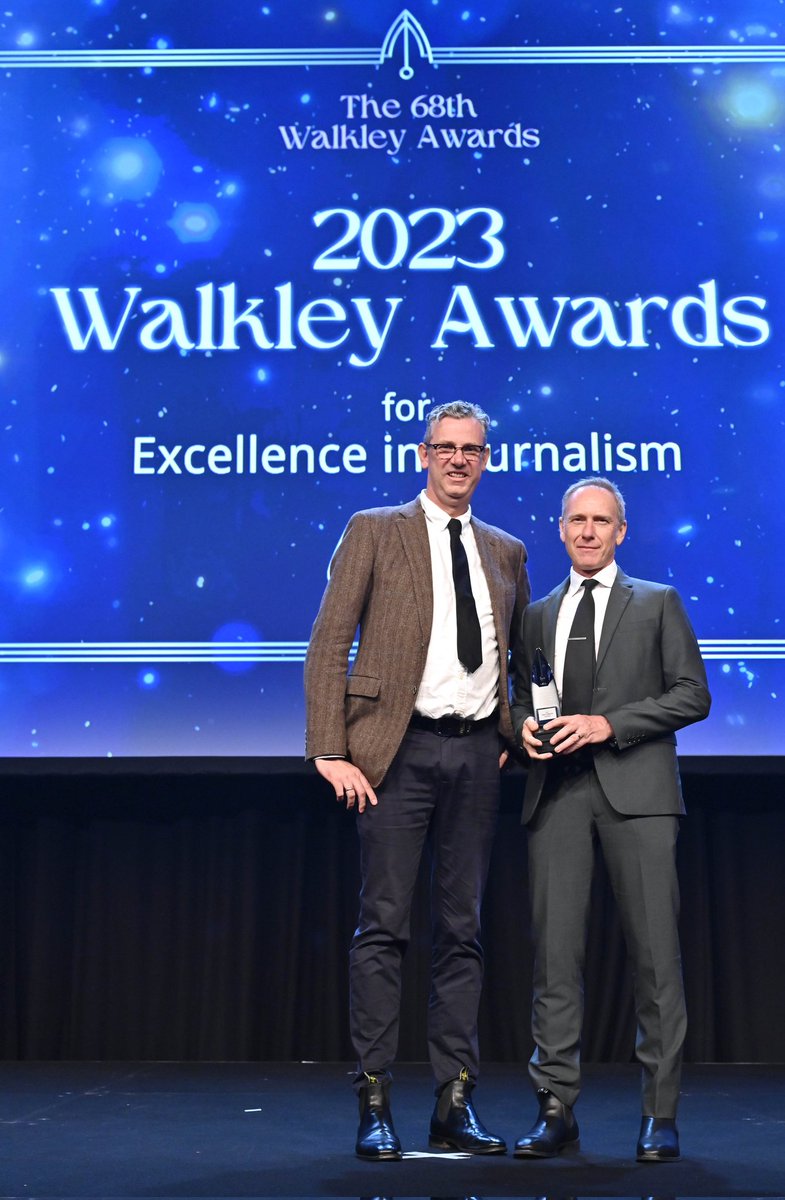 chopstercles's tweet photo. @UQCom_Arts @walkleys @davymark1 An excellent evening. Big congratulations to Mark https://t.co/6Gipn8dKhB