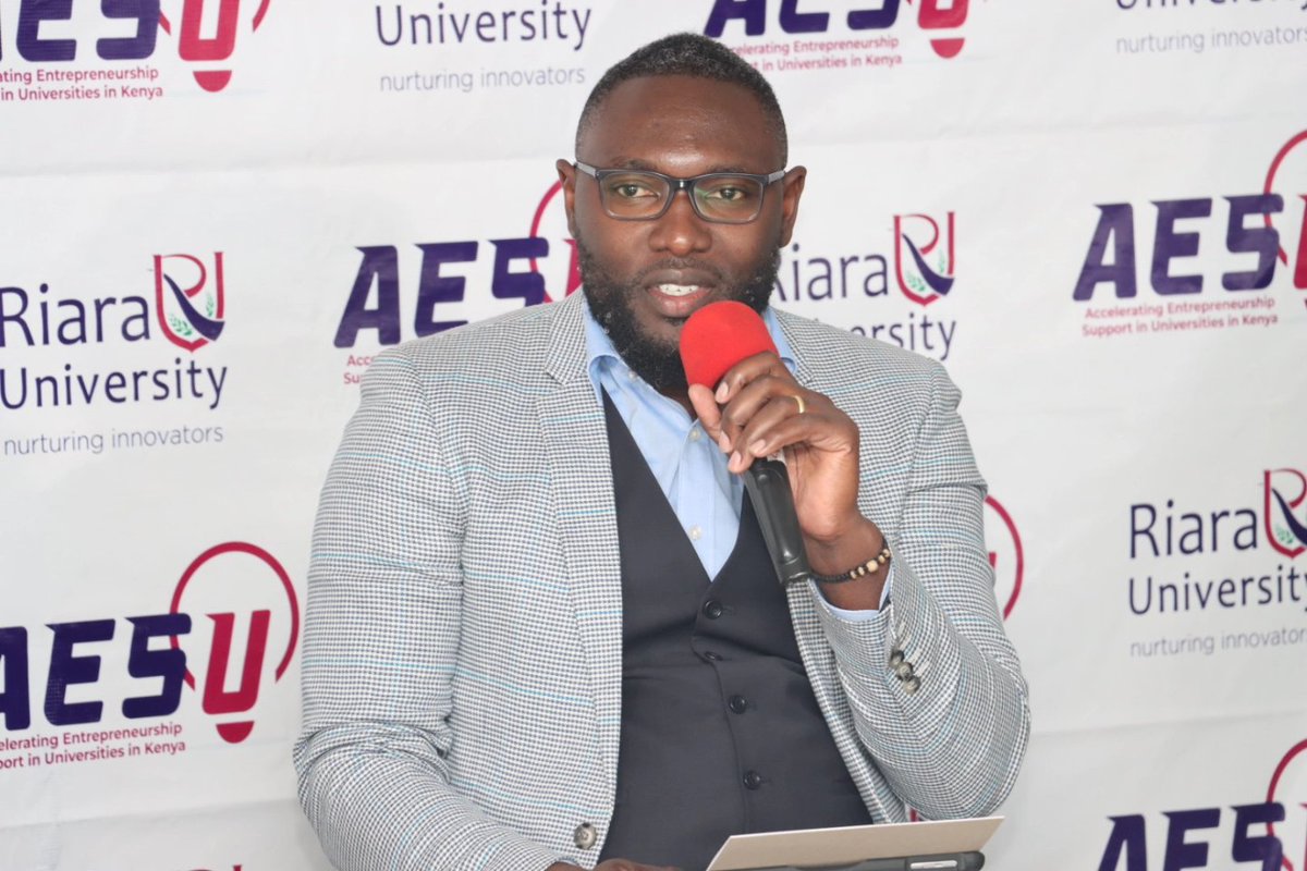 RiaraUniversity's tweet photo. Scemes 📷 from Accelerating Entrepreneurship Support in Universities (AESU) Cohort 2 Dissemination Conference.

#NurturingInnovators 
#DreamsTakeFlight 
#itsgivingtomorrowtoday https://t.co/f7aZCXaz0A