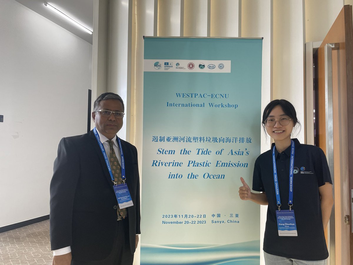 Jolin_JL's tweet photo. Met Mr. Wenxi Zhu, Dr. Somkiat Khokiattiwong, Dr. Shahadat and Dr. Agung Syakti after 4 years! The 2nd workshop was in Shanghai, Chongming Island in Nov. 2019😌 https://t.co/TtM1X6uiXI