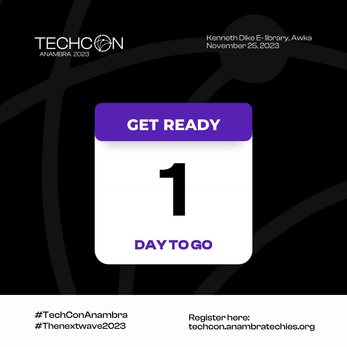 TechCon_'s tweet image. #TechConAnambra23 is tomorrow guys 😅😅🥳

We can’t contain our excitement as we look forward to hosting you all 🎉🚀

Finalize your plans to attend, clear your schedules…time is 10am

See you all tomorrow 🙏

#TheNextWave2023