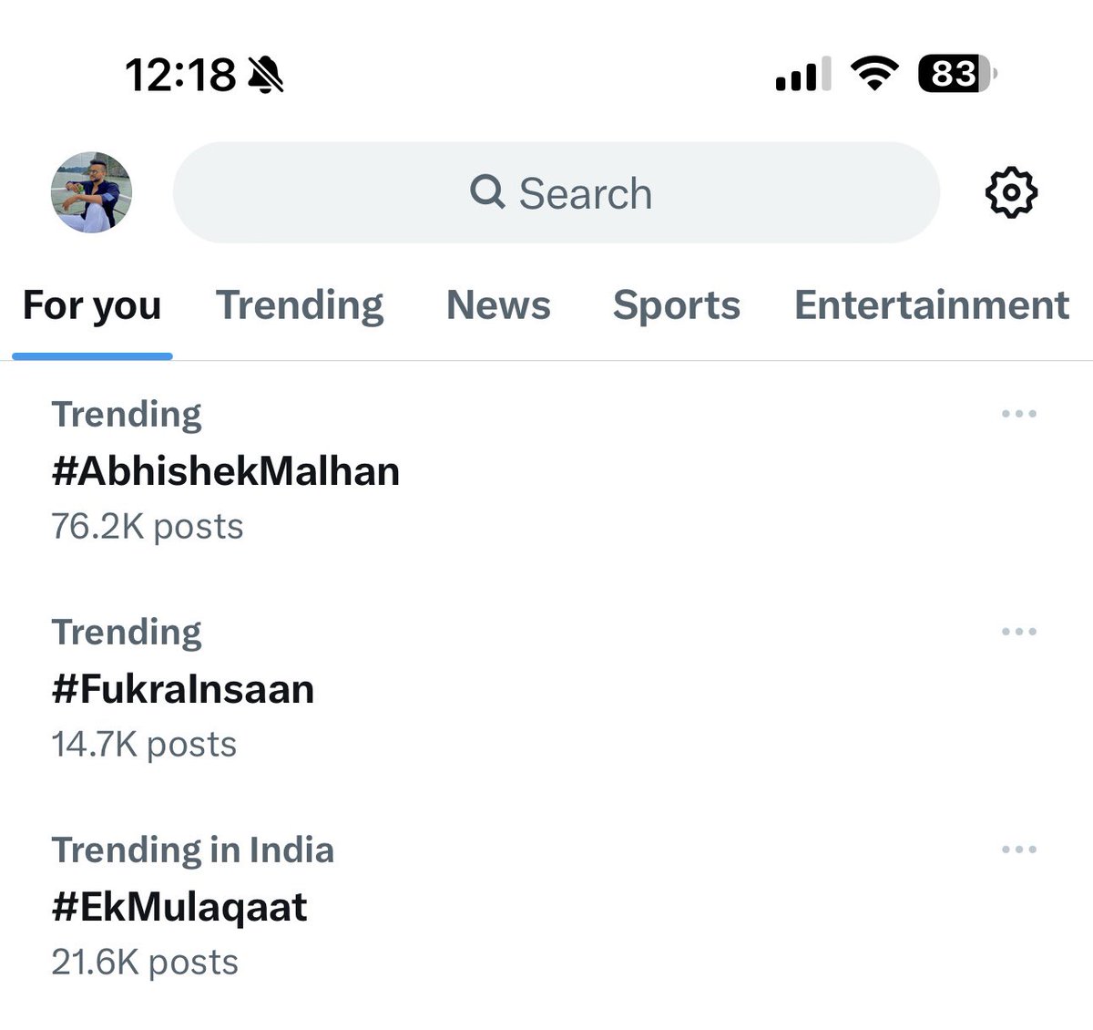 AbhishekMalhan4's tweet photo. I still remember a fellow YouTuber telling me that I’ll never have audience on Twitter 🫠

#pandagangOP❤️ https://t.co/fEyzYz4hHd