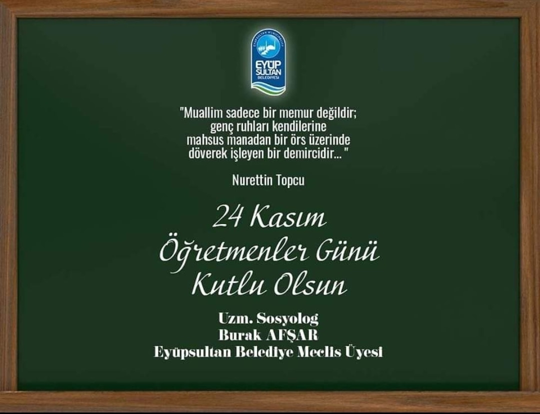 Hakkı öğreten, metodolojinin yanı sıra gerçek hayatta ki zorluklarla başa çıkma yollarını çocuklara işleyen, ne yaparsam yapayım maaşım yatıyor deyip ezberci tembel zihniyet yetiştiren değil, işine aşık eğitim neferi olan bütün öğretmenlerimizin gününü kutluyorum.