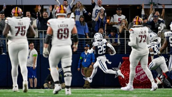 🤠 Just witnessed history in the making! 🏈 Cowboys' DaRon Bland just etched his name in the record books with a jaw-dropping 5th pick-6 this season. 🚀🔥 Talk about defensive prowess! 💪 This guy is on another level. The opposing quarterbacks must be having nightmares facing…