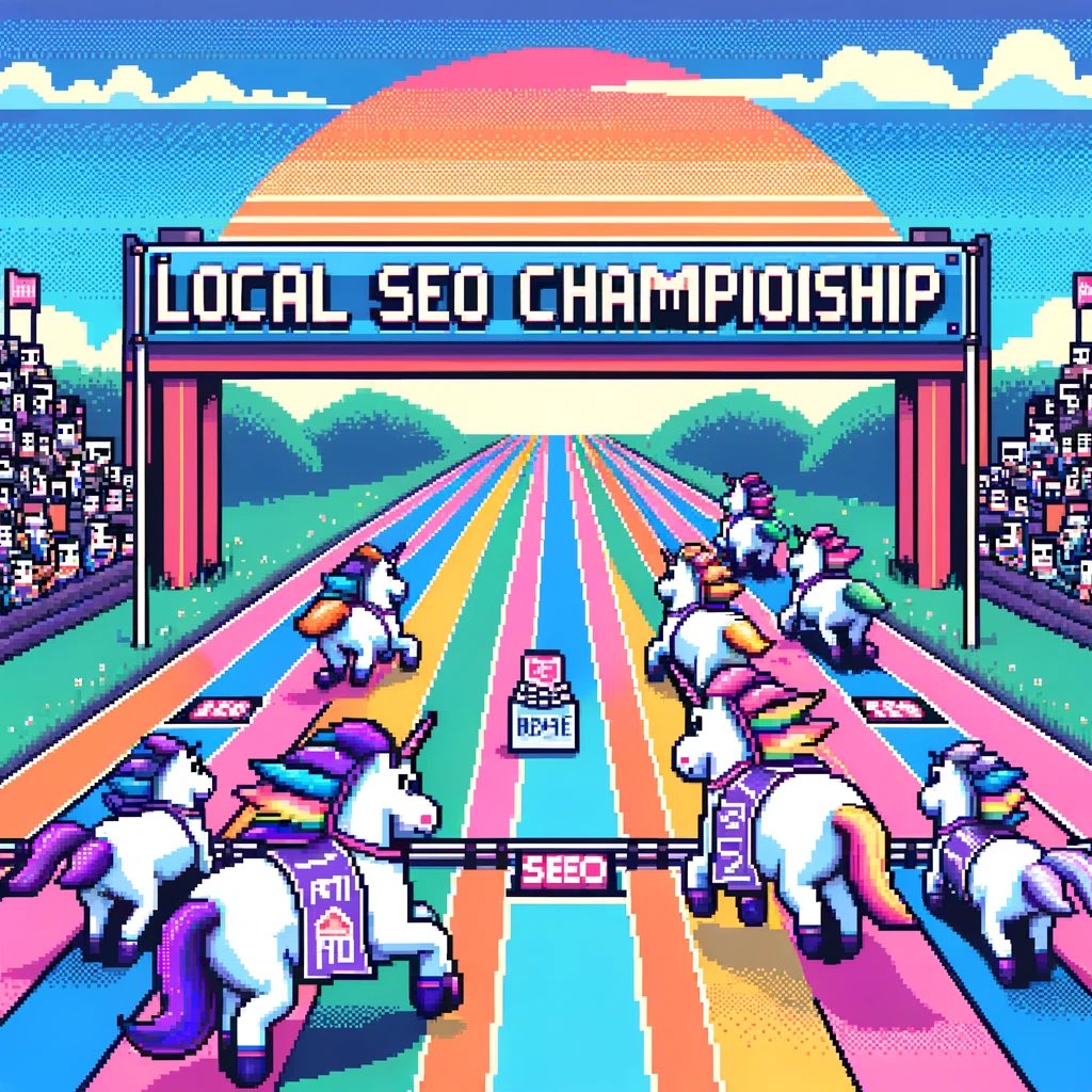 EduLabordaYYS's tweet photo. Y ahora si! 

Empieza la carrera.

Solo 33 ponys se convertirán en unicornios del SEO local.

¡Que gane el más rápido!
https://t.co/FRZUPG8Ql0 https://t.co/cRtOYf4npe