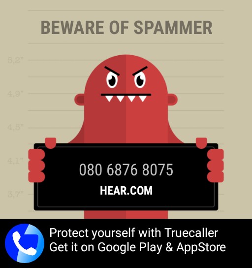 Truecaller saved me from this spammer! Get protected now: truecaller.com #SpamShame