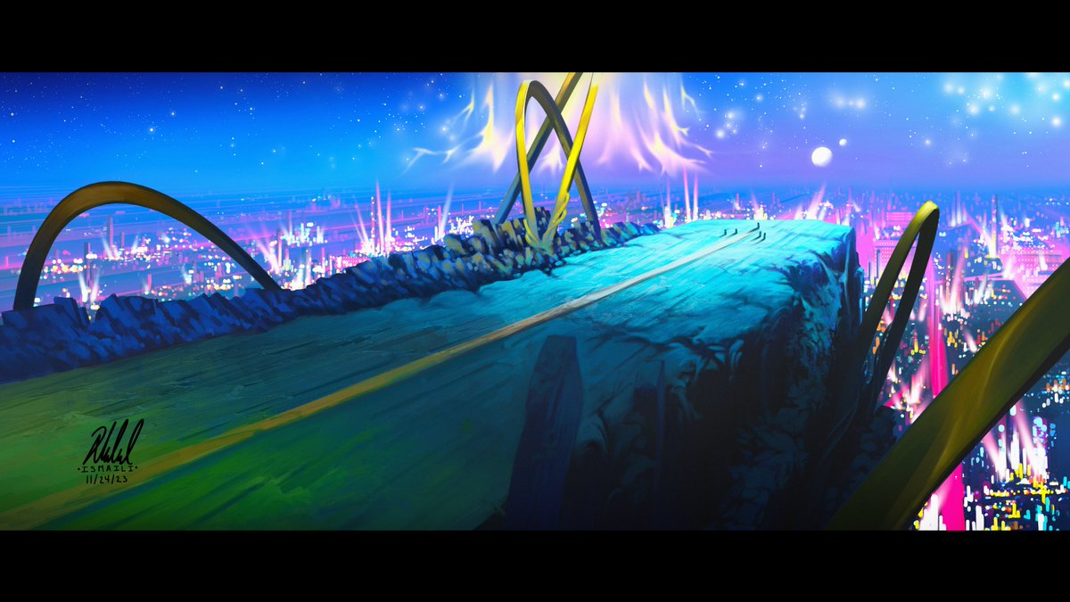 artwork ive been working on for the past week!!! large project, pretty happy with it. anyways, see ya in like 3 months👋
