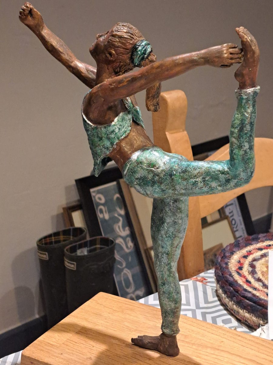 My mum makes beautiful sculptures. She started in her late 60's. It's never too late! xx