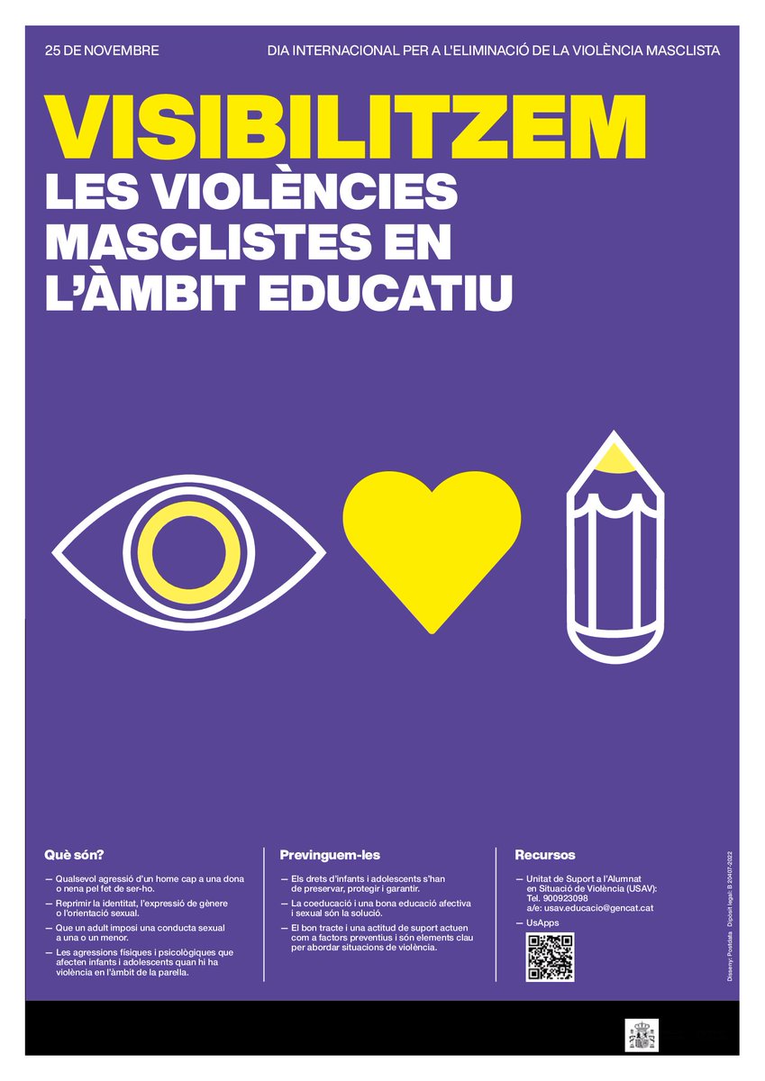 25N – Dia internacional per l’eliminació de la violència vers les dones 2023 dlvr.it/SzFNbT
