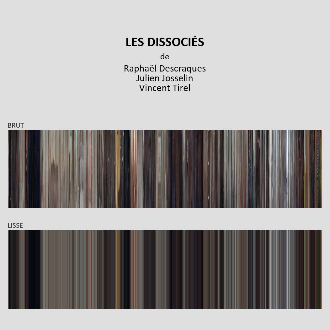 castabot's tweet photo. @Raph_Descraques @VincentTirel @JulienJosselin Et pour l'occasion, j'ai réalisé le #MovieBarcode des Dissociés.
Le principe : toutes les images du film sont compressés et se placent à la suite pour créer ce code barre 🎨
#BarcodeFrenchnerd https://t.co/ttA8EdVdPM