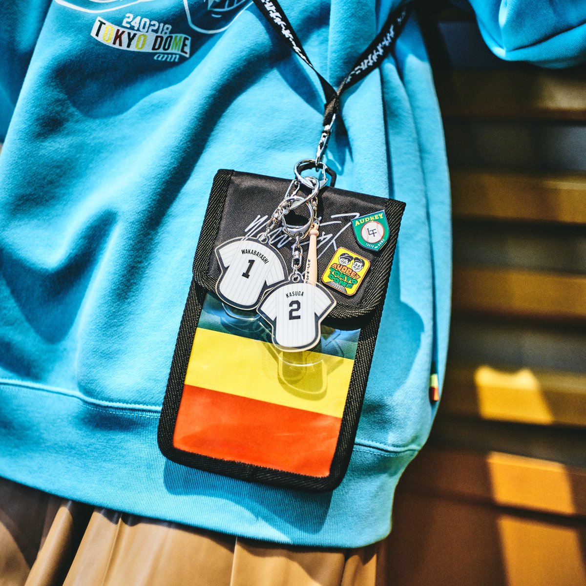 公式グッズ チケットホルダー】 スポーツ観戦やイベントでの便利