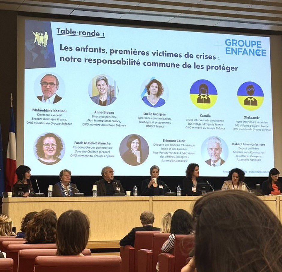 SaveChildrenEU's tweet image. Team Save France @fmalekbakouche at the #ObjectifEnfance 2023 discussing the critical role of children&apos;s rights in crisis contexts:
 
&quot;Monitoring and reporting grave violations of children&apos;s rights is pivotal in preventing them in the first place. In this context, services…