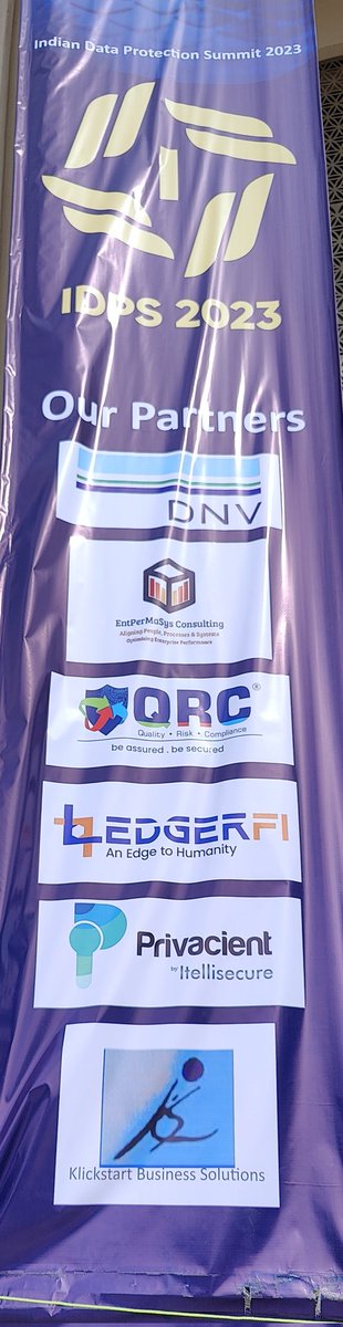 vinaykris's tweet photo. Kickstarting Day 1 of Indian Data Protection Summit (IDPS) 2023

We, @Ledger_Fi, are thrilled to showcasing our #securecommunication services that empower businesses to protect their data and stay compliant with evolving data privacy regulations. @IADPP1
#PrivacyProtection https://t.co/cu6n9nn9CT