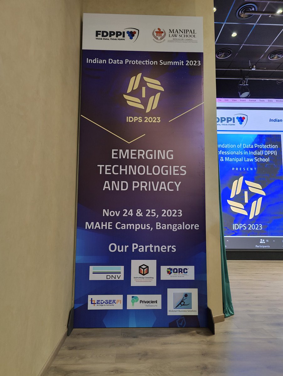 vinaykris's tweet photo. Kickstarting Day 1 of Indian Data Protection Summit (IDPS) 2023

We, @Ledger_Fi, are thrilled to showcasing our #securecommunication services that empower businesses to protect their data and stay compliant with evolving data privacy regulations. @IADPP1
#PrivacyProtection https://t.co/cu6n9nn9CT