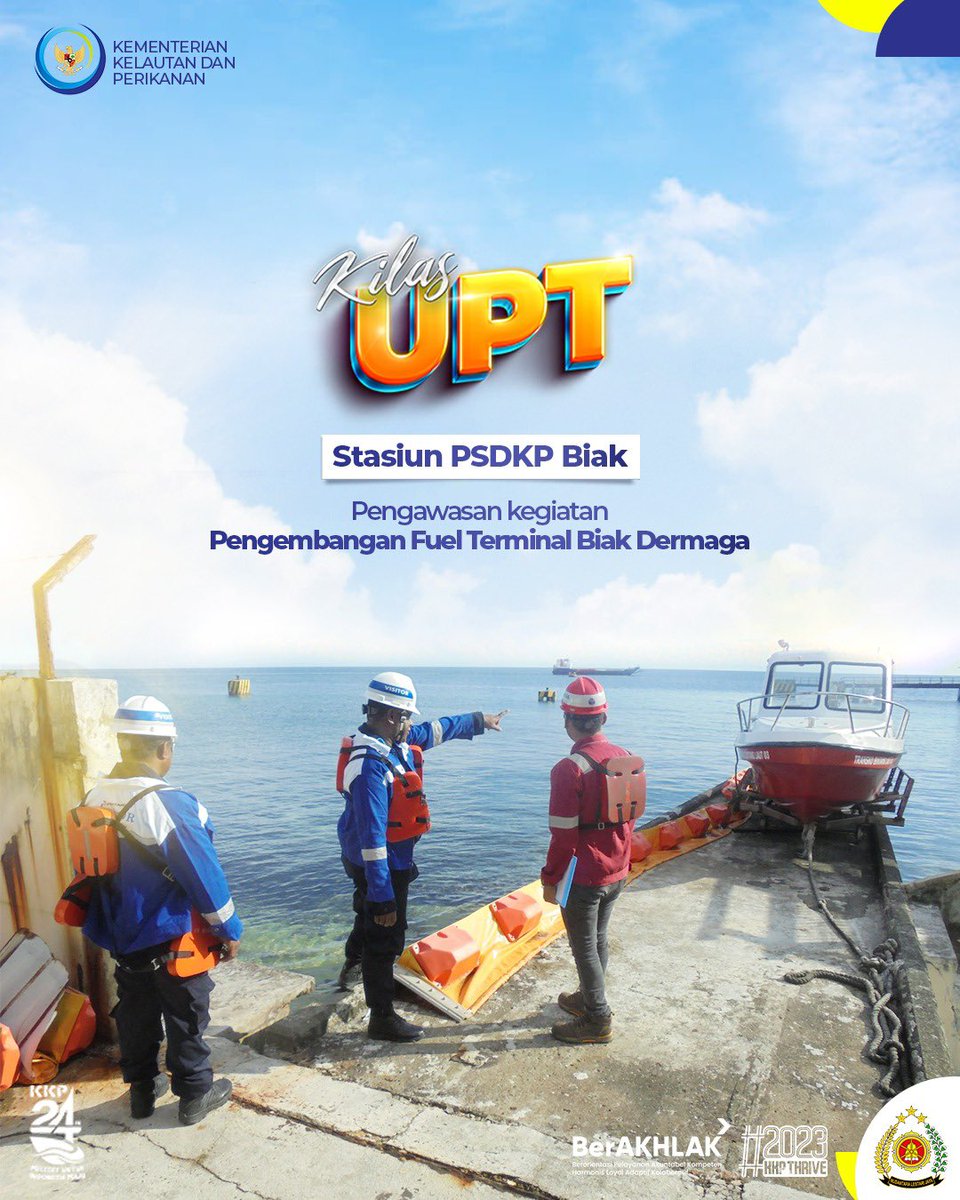 ditjenpsdkp's tweet photo. Sahabat Bahari, Kilas UPT kali ini datang dari Stasiun PSKDP Biak😍
Yuk simak giatnya dalam postingan berikut☺️
#PSDKPSahabatNelayan
@kkpgoid
@adin_psdkp
#KKPThrive
#EkonomiBiru
#PSDKPHebat
#SaktiWahyuTrenggono
#PSDKPbentengKKP https://t.co/qjuq8zchth