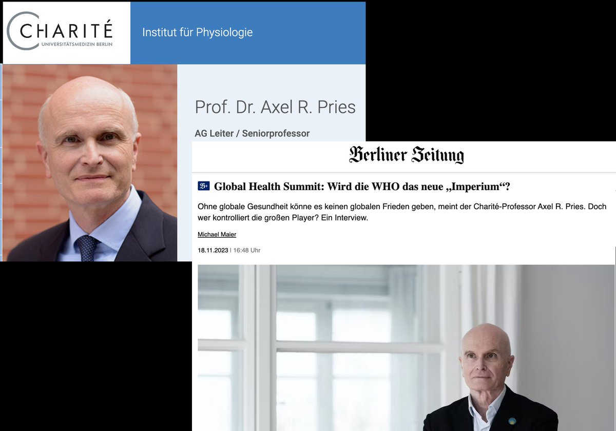 docbrandenburg's tweet photo. Neue @WHO-Panikmache ("unklare Pneumonie in China"). Dahinter steckt d neo-faschistische Konzept "Globale Gesundheit". Es will Durchgriff einer Weltregierung in persönliche Lebensführung. Ein Hauptvertreter ist Axel #Pries d @ChariteBerlin. Warum sind solche Faschisten so oft 🇩🇪? https://t.co/RTzZ4C6s8B